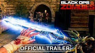 OFFICIAL BO6 ZOMBIES CITADELLE DES MORTS GAMEPLAY TRAILER! (Black Ops 6 Zombies DLC 1 Trailer)