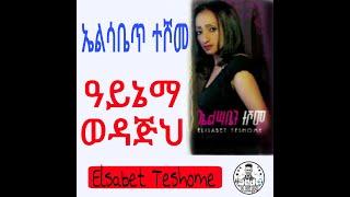 Elsabet Teshome - Aynema Wedajih -  lyrics | ኤልሳቤጥ ተሾመ - ዓይኔማ ወዳጅህ - ግጥም | dj cha gaza