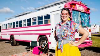 Ex-teacher Creates Her Dream Tiny Home On Wheels