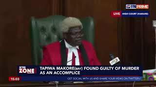 TAPIWA MAKORE MURDER: HIGH COURT DELIVERS JUDGMENT