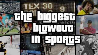 What is the Worst Blowout in Sports History?