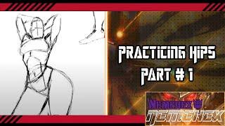 Speed Art: Practicing Hips & Anatomy | Drawing Exercises Part # 1