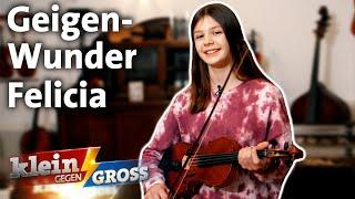 Felicia (12) spielt die 1. Geige im Orchester | Klein gegen Groß