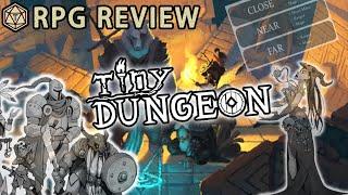 Tiny Dungeon might be the most rules-light RPG you ever play ️ RPG Review & Mechanics