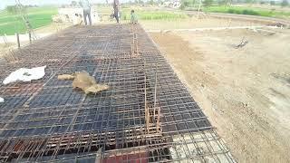 New Petrol Pump construction work || Slab Steel Binding Work #indianoil