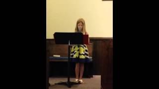 Audrey Ramsey, How Great Thou Art, Ivy Chapel, Jul