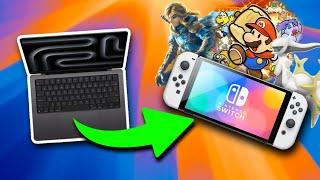 How to install games on Jailbroken Nintendo Switch using a Mac - DBInstaller & Android File Transfer