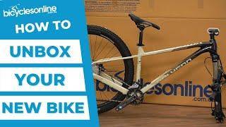 How To | Unbox Your New Bike