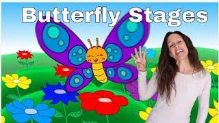 patty shukla|The Butterfly Song for Children (Official Video) Egg Caterpillar Chrysalis | Miss Patty