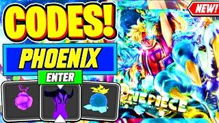 ️New️ ALL WORKING PHOENIX UPDATE CODES For AOPG 2024 - Roblox A One Piece Game Codes 2024