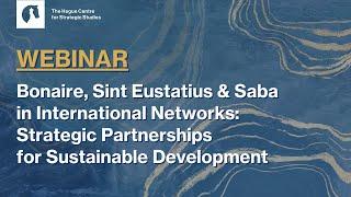 Webinar | Bonaire, Sint Eustatius & Saba in International Networks