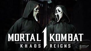 Mortal Kombat 1 - NEW Ghostface Intro VS Peacemaker (Khaos Reigns DLC)