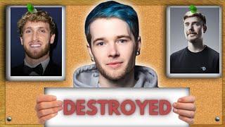 DanTDM DESTROYED MrBeast's "Lunchly" Product