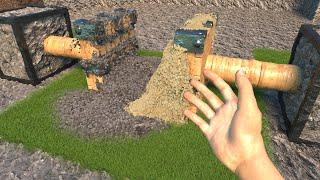 Piston Sand And Gravel   Minecraft Animation