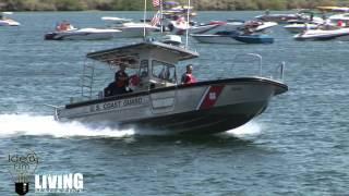 Boat Fire @ Desert Storm Shootout 2012 - Lake Havasu