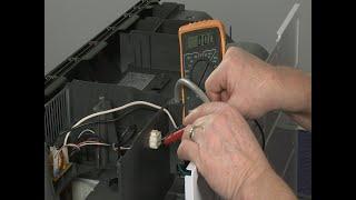 Microwave Exhaust Fan Voltage Motor Testing