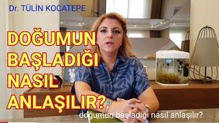 Normal doğumun başladığı nasıl anlaşılır? Ne zaman hastaneye gitmek gerekir?