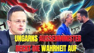 Ungarischer Außenminister entlarvt Brüssel: Der wahre Grund, warum Kiew Ungarns Öl blockiert?