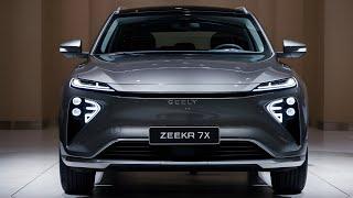 2025 Geely Zeekr 7X Luxury SUV interior And Exterior Reveal First Look!