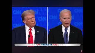 Trump Biden 2024 debate voiceover ( warning very funny )