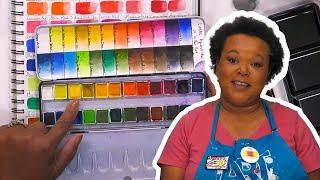 LUKAS Aquarell 1862 Artists’ Watercolors Product Demo