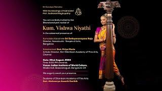 Bharatanatyam Recital Vishwa Niyathi Promo