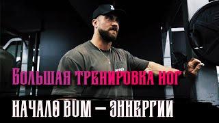 Большая Тренировка НОГ/  КРИС БАМСТЕД /  Начало BUM Энергии 