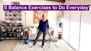 5 Balance Exercises to Do Everyday