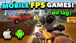 TOP 10 BEST FPS GAMES FOR LOW-END ANDROID & iOS IN 2024! NO LAG! (NEW MOBILE FPS GAMES)