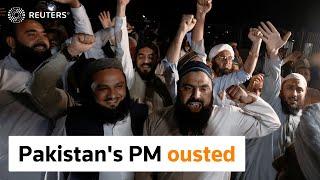 Pakistan's Prime Minister Imran Khan ousted in no-confidence vote