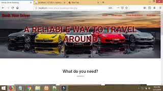 Online Driver Booking Project PHP MYSQL Bootstrap | By Pankaj Panjwani