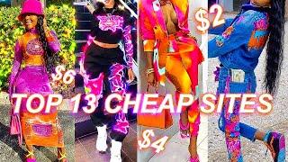 WHERE TO BUY CHEAP CLOTHES ONLINE 2022  BADDIE ON A BUDGET