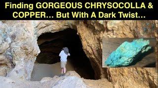 Rockhounding Chrysocolla & Making A Grim Discovery at Boss Mine- Sandy Valley, Nevada