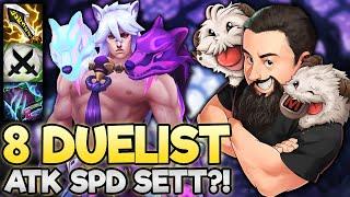 8 Duelist - Super Speed Super Suplex Sett | TFT Inkborn Fables | Teamfight Tactics