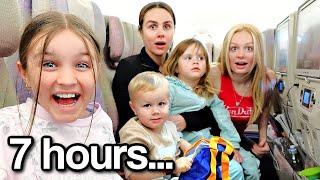 FLYING with 4 KIDS to DUBAI! | Family Fizz