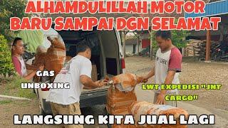 MOTOR KIRIMAN TIO SUDAHHHH DATANG DI PACKING RAPII