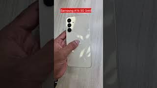 Latest 5G Mobile | Samsung Galaxy A16 5G Unboxing | Samsung A16 5G Gold Colour | best camera phone