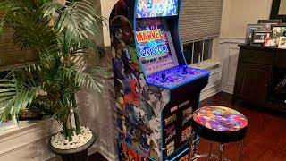 MARVEL VS CAPCOM Arcade1up FULL REVIEW!