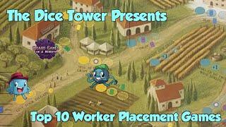 Top 10 Worker Placement Games - with Tom, Zee, and Sarah Shah