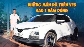 Xế Cộng chia sẻ trải nghiệm các món "độ" trên Vinfast VF5 sau 1 năm sử dụng