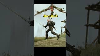 High level Basilik, Death March #thewitcher #geraltofrivia #Basilik #gaming #videogames #rpg