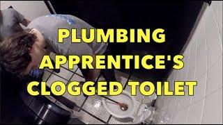 Plumbing Apprentice CB2's Toilet Auger Debut