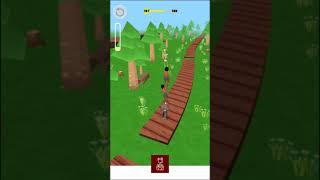 Tower Run | Level 187 | walkthrough solution #Shorts