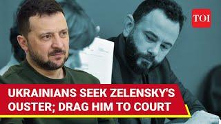 'Throw Zelensky Out Of Power': Ukrainians Drag President To Court For 'Illegal' Rule | Ukraine War