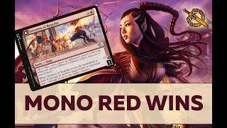 МОНОРЕД стал ещё ЗЛЕЕ ! MTG Arena Mono Red Wins March of Machines STANDARD!