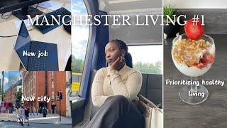 #1 Moving to Manchester, first week at work, weight diet journey, Shopping #weeklyvlog