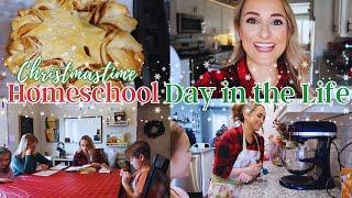 CHRISTMASTIME HOMESCHOOLING DAY IN THE LIFE // Christmas Study / Holiday Baking & Gifting