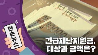 [15초뉴스] 긴급재난지원금, 대상과 금액은? / YTN