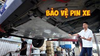 Xế Cộng đi làm giáp bảo vệ pin cho Vinfast VF5