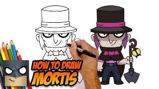 How to Draw Brawl Stars | Mortis | Step-by-Step